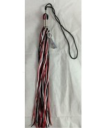 NEW Black White &amp; Red Class 2014 Charm Graduation Tassel 9&quot; Jostens - $6.92