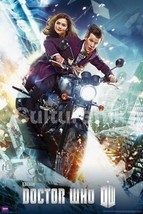 Doctor Who TV Series 11th Doctor and Clara on a Bike 24 x 36 Poster, NEW ROLLED - £9.30 GBP