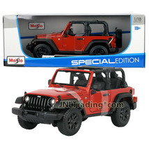Maisto Special Ed 1:18 Die Cast Copper Compact SUV 2014 JEEP WRANGLER TO... - £52.07 GBP