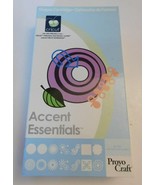 Cricut Accent Essentials Shapes Cartridge  - £19.66 GBP