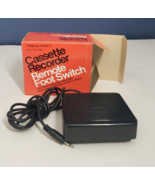 Radio Shack Remote Foot Pedal Switch 44-610D Realistic Vintage open box - $14.85