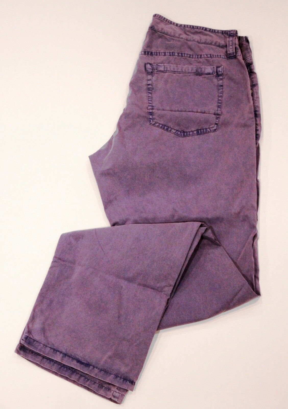 NAPAPIJRI GEOGRAPHIC 5-Pocket PURPLE Cotton Pants ( 34 ) - $158.37