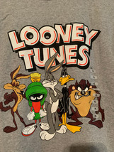 Nwt - Looney Tunes Character Images Adult Size Xl Gray Short Sleeve Tee - £13.56 GBP