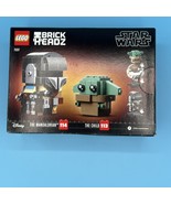 LEGO Brick Headz Star Wars The Mandalorian &amp; Child 75317 Building Kit 29... - £11.34 GBP