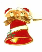 Panel Trim, Inc. Bear with Bell Ornament to Personalize (2 Bears) - $12.50