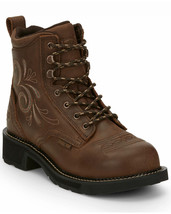 Justin Women&#39;s Katerina Waterproof Work Boots - Steel Toe - £106.15 GBP