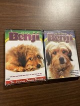 Benji (DVD, 2004) &amp; For The Love Of Benji Dvd Lot Of 2 Brand New Joe Camp’s - £5.47 GBP