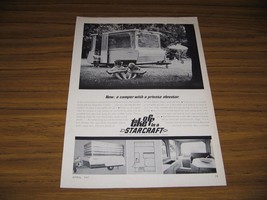 1967 Print Ad Starcraft Sunliner Tent Campers with Lifter System Goshen,IN - £10.89 GBP