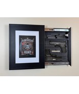 Gun Storage Picture Frame with Lock | Hidden Gun Concealment  11 x 14 / ... - $128.70