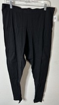 Old Navy Women’s High Rise Solid Black Cotton Ankle Leggings Size XXL - $24.74