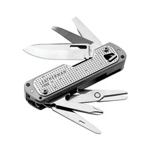 Leatherman Free T4 Multi-Tool and EDC Pocket Knife Stainless Steel Nylon Sheath - £90.19 GBP