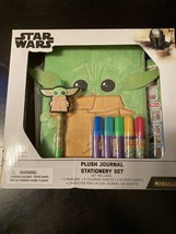 Star Wars Grogu Plush Journal Stationery Set - $29.00