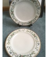 FARBERWARE WELLESLEY FLORAL FINE CHINA DINNER PLATES SET OF 2 - $360.48 MXN