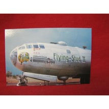 Vintage Boeing B-29 Super Fortress &quot;Flying Stud II&quot; Plane Postcard #62 - £18.73 GBP