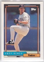 M) 1992 Topps Baseball Trading Card - Andy Benes #682 - £1.55 GBP