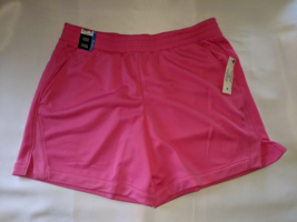Athletic Moisture Wicking Girls Tag-Free Comfort Core Short Pink XXL (18) - £10.08 GBP
