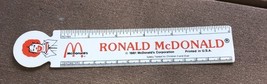 Ronald Mcdonald Promo 6-inch Vintage Ruler 1981 - $12.45
