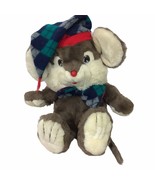 Target Exclusive Brown White Mouse Plush with Squeaker in Ear 14&quot; L Tart... - £34.90 GBP