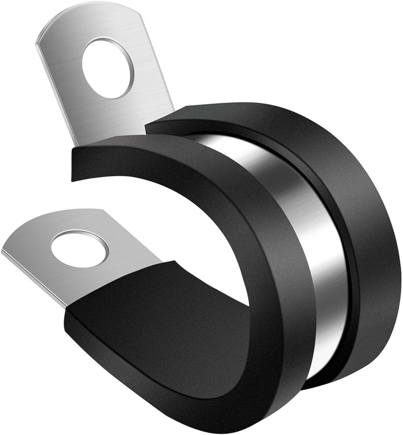 50 Pack 3/8 Inch Cable Clamps, 304 Stainless Steel Hose Pipe Clamps, Aut... - $33.99