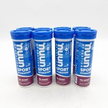 Nuun Sport Electrolyte Tablets Tri Berry, 8 Tubes 10 Servings Ea Exp 11/24 - $39.99