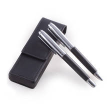 Bey Berk Rollerball and Ballpoint Pens with Leather 3-Piece Pen Set - £37.57 GBP