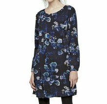 Thakoon Blue Plaid Floral Shift Dress - Women&#39;s XS - £39.84 GBP