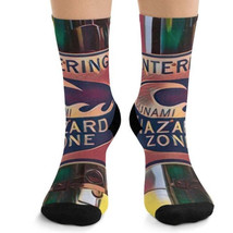 Tribe Socks &quot;Hazard Zone&quot; - $19.99