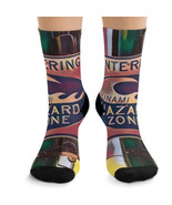 Tribe Socks &quot;Hazard Zone&quot; - $19.99