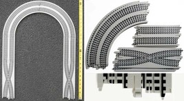 Tyco Ho Slot Car Criss Cross Over &amp; Curve Race Track Add On Lane Changer - £5.18 GBP