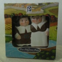 The Pilgrims &quot;Thanksgiving Ceramic Napkin Holder By Publix - $22.99
