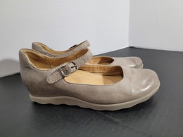 Dansko MARCELLA Burnished Gray Hidden Heel Wedge Mary Jane Sz EU 38 - $723.88 MXN