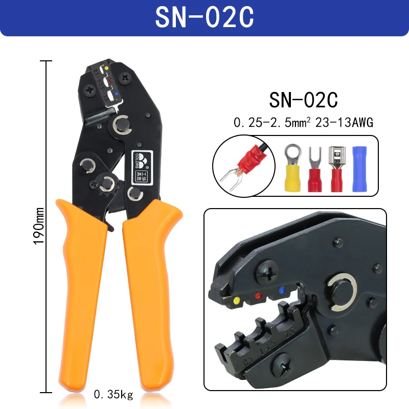 Cping tools for insulation terminal RV/SV/MDD/FDD/BV HS-30J/25J/40J SN-02C cping - $366.97