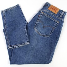 Levis 550 Womens 13 Short 31x29 Vtg 95 Relaxed Fit Tapered Leg Jeans Made In USA - £38.54 GBP