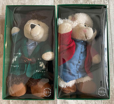 2016 Starbucks Holiday Bearista Boy &amp; Girl Bear Plush Collection - £13.99 GBP