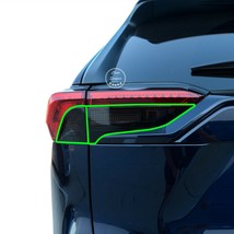 Fits 2019-2021 Toyota Rav4 Reverse Tail Light Overlay Tint Cover Dark Sm... - £14.14 GBP