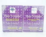 New Nordic Hair Volume Healthy Full Hair Tablets 30ct Lot of 2 BB02/26 - $22.20