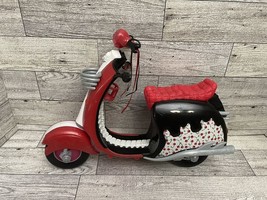 Monster High Ghoulia Yelps Cherry Scooter Only-Red Black Skull- No Kickstand - £10.21 GBP