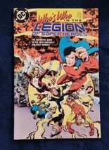 DC WHO&#39;S WHO IN THE LEGION OF SUPER HEROES #1 ~ APR 1988 - $1.99