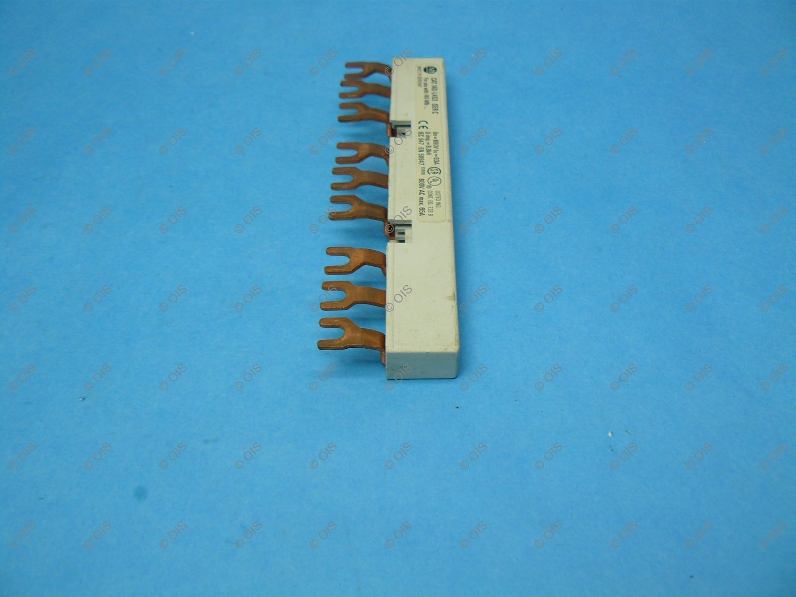 Allen Bradley 140-L453 Bulletin 140-MN Commoning Link 3 Unit 3 Phase Line Side Item image 2