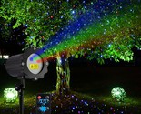 Laser Christmas Projector Lights Outdoor, 3 Color Laser Light Projector,... - $85.99