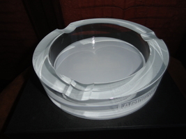 Arturo Fuente Heavy Clear Glass  Ashtray NIB. Measures 7 7/8" diameter image 10