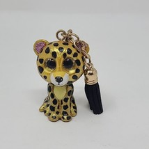 2020 TY Beanie Boos Mini Boo Collectible Metal Key Clip - STERLING the Leopard - £7.77 GBP