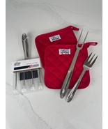 All-Clad SS Turkey Lifters, Carving Fork, Severing Fork &amp; All-clad Pot H... - $89.50 CAD