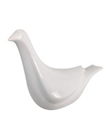 White Porcelain Dove Bird Abstract Sculpture Figure 6.5x9&quot; Figurine Mini... - $549.49 MXN