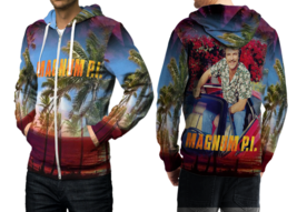 Magnum P I 80s Tv show Hoodies Zipper Hot Sale Long Sleeve Sweatshirt for men - £39.18 GBP