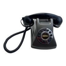 Vintage Metropolis Retro Style Push Button Rotary Phone Model SW2504GPH - £15.79 GBP