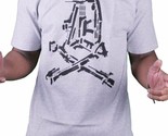 Dissizit! Mens English D Gun Show Heather Grey T-Shirt t-shirt - £13.09 GBP