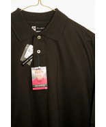 Jos A Bank Leadbetter Golf Black Cotton Jersey S/S Polo Golf Cotton Shir... - £19.00 GBP