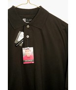 Jos A Bank Leadbetter Golf Black Cotton Jersey S/S Polo Golf Cotton Shir... - £18.38 GBP