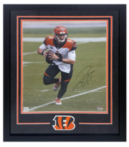 Joe Burrow Autographed Bengals &quot;Roll Out&quot; Framed 16&quot; x 20&quot; Photo Fanatics - $1,195.00